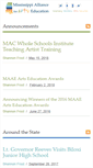 Mobile Screenshot of msartseducation.org
